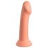 Dillio Veliki Heroj - silikonski dildo sa vakumom (17cm) - narandžasta