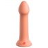 Dillio Veliki Heroj - silikonski dildo sa vakumom (17cm) - narandžasta