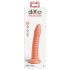 Dillio Wild Thing - rebrasti dildo (19cm) - narandžasta