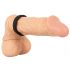 You2Toys 4u1 set: Prstenovi za penis i testise - 2 u 1 (prirodno-crni)