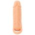 Nature Skin - Návlek na penis a dildo - 18 cm (přírodní)