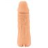 Nature Skin - Navlaka za penis i veštačka vagina - 18cm (prirodna)