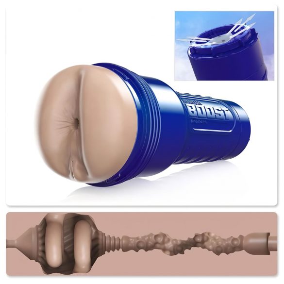 Fleshlight Boost Blast - realistični anus masturbator (natur)