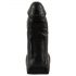 Realistixxx Veliki Džin - testikularni dildo - 22 cm (crni)