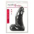 Realistixxx Real Giant - dildo s varlaty - 22 cm (černý)