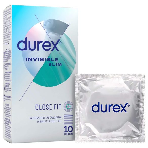 Durex Invisible Slim - ultra tanki kondomi (10 kom)