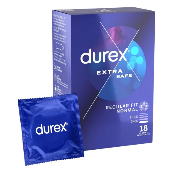 Durex Extra Safe – bezpečný kondom (18 ks)