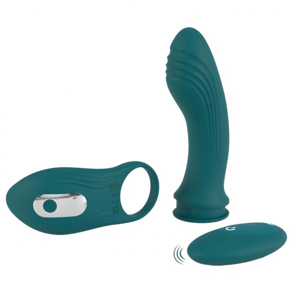 Par Izbor - 3u1 prilagodljivi vibrator (tirkiz)