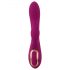 Javida - 3 u 1 rotirajući vibrator sa perlama (ljubičasti)