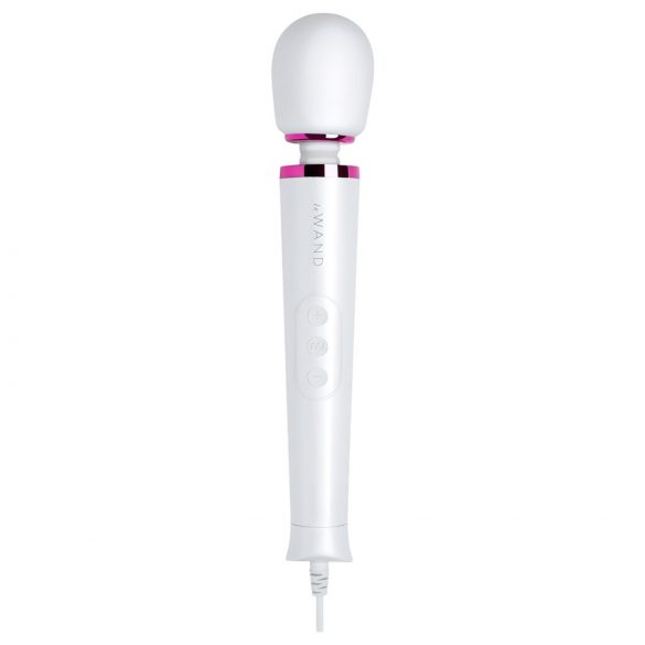 Le Wand Petite Plug-In - mrežni vibrator maser (beli)