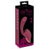 Javida - 2u1 jezičasti vibrator (crveni)