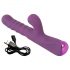 Javida - 3u1 zeka vibrator (ljubičasta)