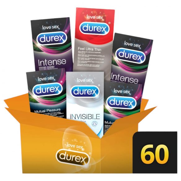 Durex Premium - Paket kondoma za dodatno uživanje (6x10)