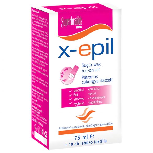 X-Epil - set za depilaciju sa šećernim voskom