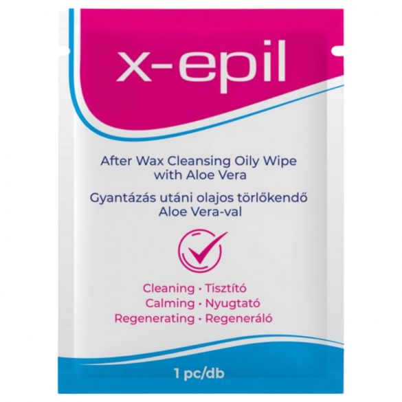 X-Epil uljane maramice posle depilacije - Aloe Vera