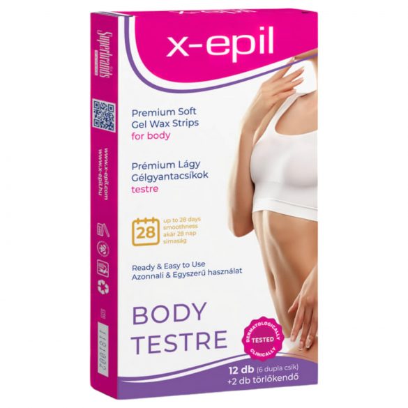 X-Epil premium gel trake (12 kom.) - za telo