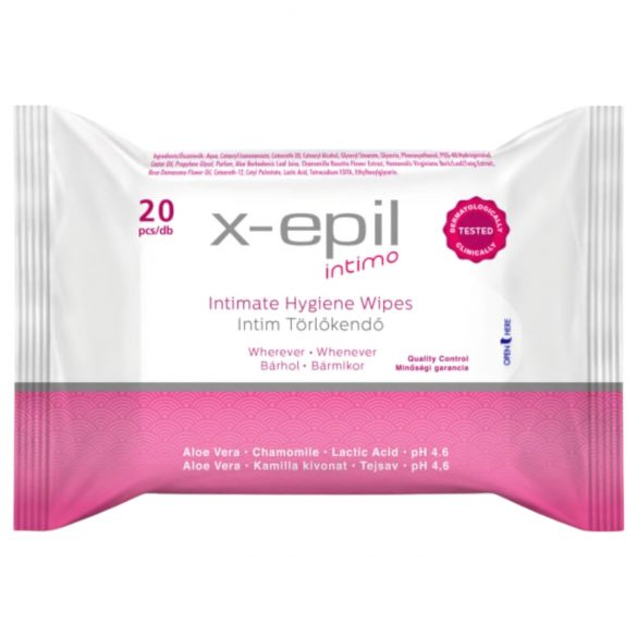 X-Epil Intimo - intimne maramice (20 kom)