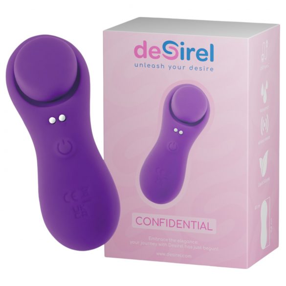 Desirel Confidential - pametni vibrator gaćice (ljubičaste)