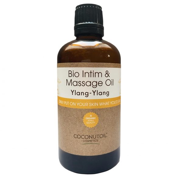 Coconutoil - Bio Intimní & Masážní olej Ylang-Ylang (80 ml)