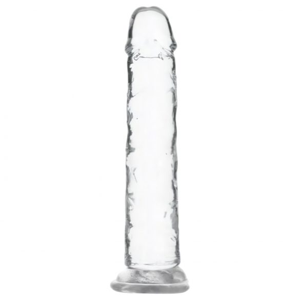 Addiction Crystal - dildó sa osnovom (providan) - 18cm