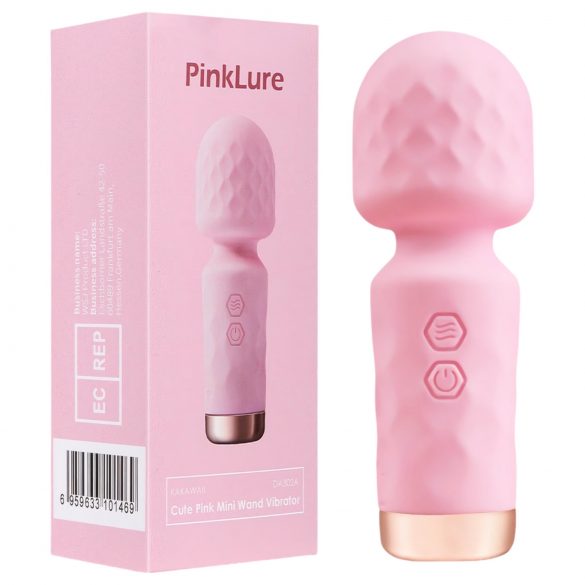 Vibeconnect - punjivi vodootporni mini vibrator (pink)