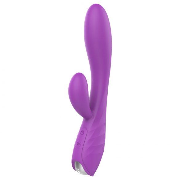 Sex HD Muses - punjivi vodootporni grijani vibrator (ljubičasti)