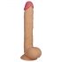 Lovetoy Kraljevski - realistični dildo s vakum nogama 25cm (prirodan)