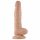 Lovetoy Real Extreme - dildo sa vakumom - 21cm (natur)