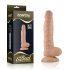 Lovetoy Real Extreme - dildo sa vakumom - 21cm (natur)