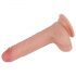 Lovetoy Natur Penis - dvostruki sloj dildoa - 18cm (prirodno)