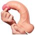 Lovetoy Nature Cock - dvostruki realistični dildo - 25cm (natur)