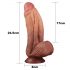 Lovetoy - dvoslojni realistični dildo - 26cm (natur)