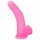 Lovetoy Jelly Studs - realistično dildo sa bazom - 20cm (roze)