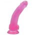 Lovetoy Jelly Studs - realistično dildo sa bazom - 20cm (roze)