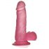 Lovetoy Jelly Studs - realistični dildo sa bazom, 15cm (roze)