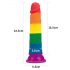 Lovetoy Prider - realistični dildo - 19cm (duga)