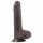 Lovetoy Sliding-Skin dvostruki dildo - 18cm (braon)