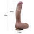 Lovetoy Nature Cock - dvostruki realistični dildo - 26cm (natur)