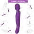 Tracy's Dog Wand - pulsirajući masažer vibrator (ljubičasti)