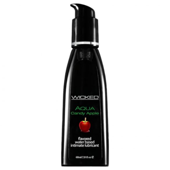 Wicked Candy Apple - lubrikační gel na vodní bázi - karamelizované jablko (60 ml)