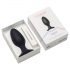 LOVENSE Hush 2 L - crni analni vibrator sa baterijom (57mm)