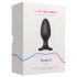 LOVENSE Hush 2 L - crni analni vibrator sa baterijom (57mm)