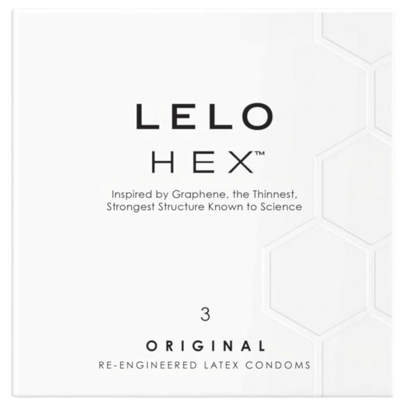 LELO Hex Original - luksuzni kondomi (3 komada)