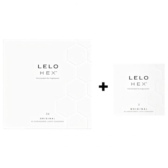 LELO Hex Original - luksuzni kondomi (36+3 kom)