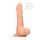 RealRock Dong 7 - prirodan dildo sa testisima (17cm) - natur