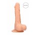 RealRock Dong 7 - prirodan dildo sa testisima (17cm) - natur