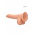 RealRock Dong 7 - prirodan dildo sa testisima (17cm) - natur