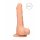 RealRock Dong 8 - prirodni dildo sa testisima (20cm) - natur boja