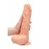 RealRock Dong 10 - realistični dildo sa testisima (25cm) - prirodni