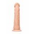 RealRock Dong 7 - realistické dildo (17 cm) - přírodní